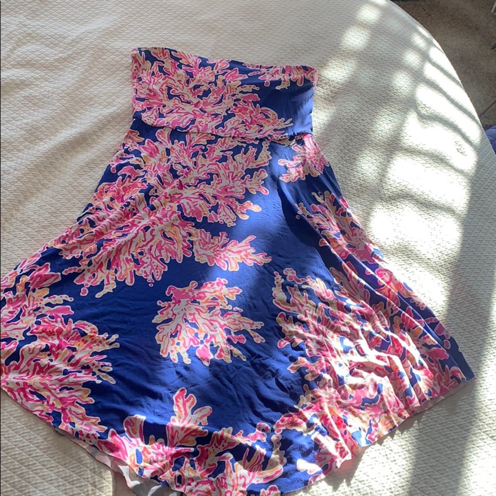 Strapless Lilly Pulitzer dress